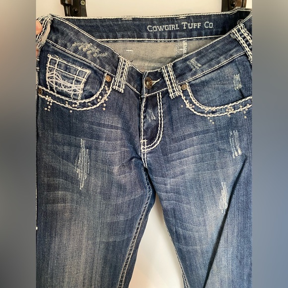 Cowgirl Tuff Bootcut Jeans - Picture 2 of 5